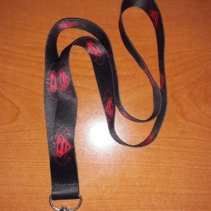 DC Comics Red One Size Batman V Superman Lanyard